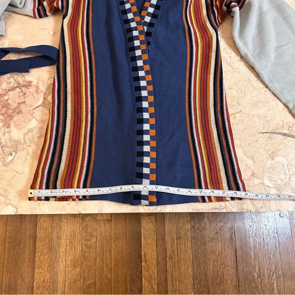 Vintage 70s Alexander’s Cardigan Sweater Belted Size Medium - Picture 10 of 16